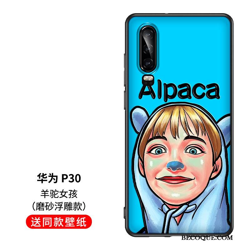 Kuori Huawei P30 Luova Ihana Rakastunut, Kotelo Huawei P30 Laukut Persoonallisuus Trendi