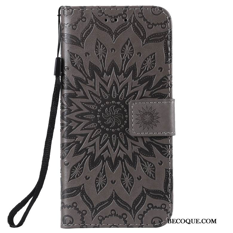 Kuori Huawei P30 Nahka Puhelimen Kuoret Sininen, Kotelo Huawei P30 Kuoret 说 Murtumaton