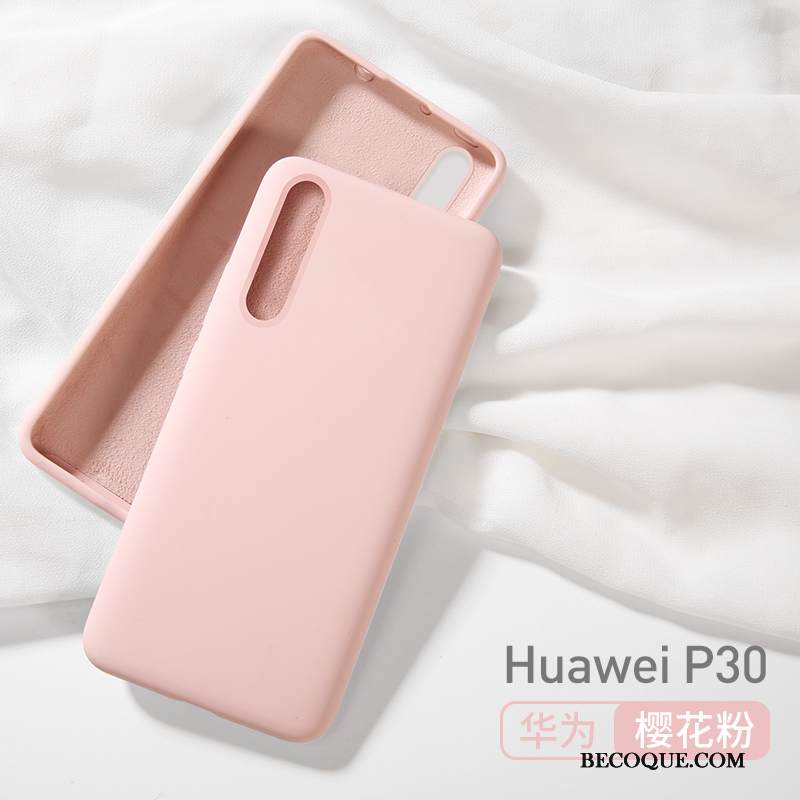 Kuori Huawei P30 Pehmeä Neste Tuuli Puhelimen Kuoret, Kotelo Huawei P30 Luova Vaalean Pesty Suede