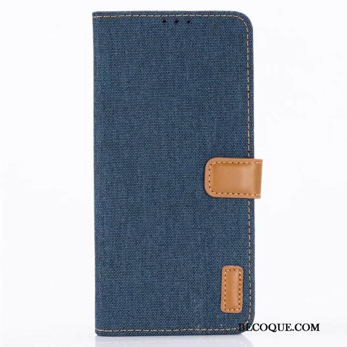 Kuori Huawei P30 Pro Kuoret Syvä Väri Cowboy, Kotelo Huawei P30 Pro Nahka Sininen Niitti