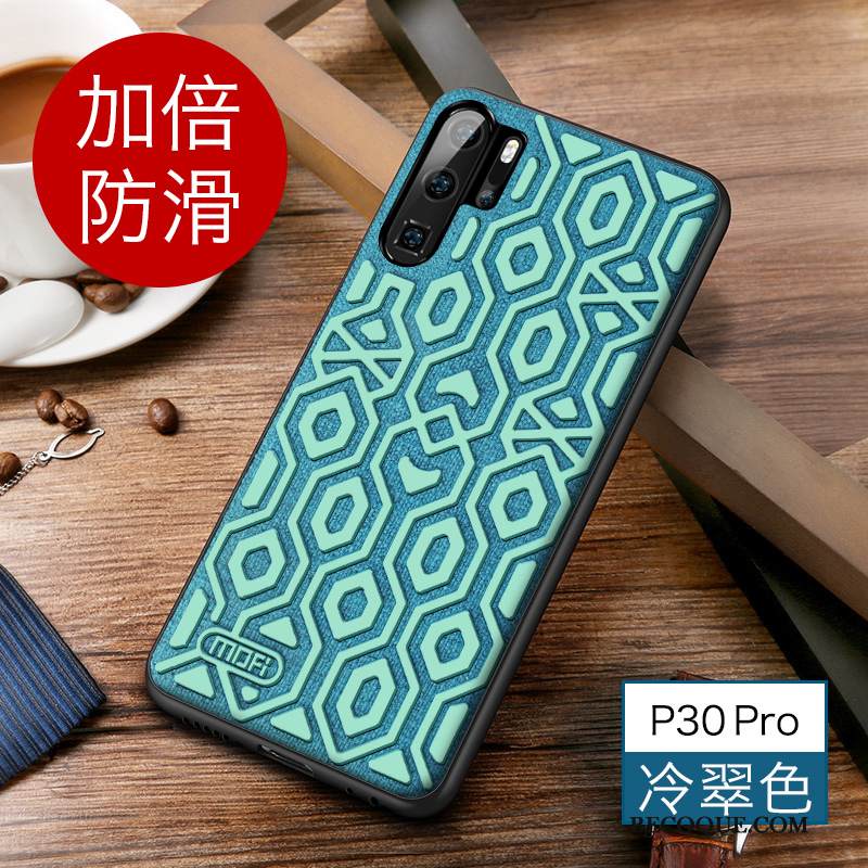 Kuori Huawei P30 Pro Laukut Liukumaton Murtumaton, Kotelo Huawei P30 Pro Luova Pesty Suede Ultra