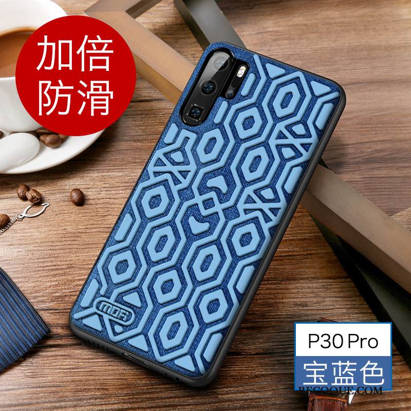 Kuori Huawei P30 Pro Laukut Liukumaton Murtumaton, Kotelo Huawei P30 Pro Luova Pesty Suede Ultra