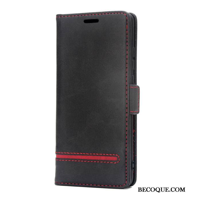 Kuori Huawei P30 Pro Laukut Murtumaton Liiketoiminta, Kotelo Huawei P30 Pro Nahka Liitos Sininen