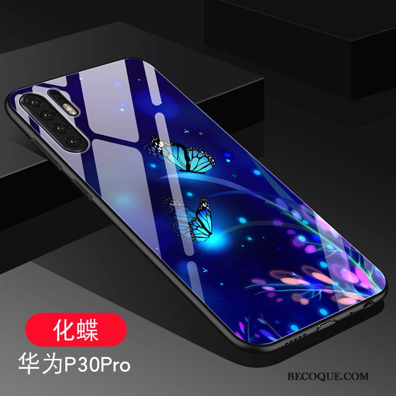 Kuori Huawei P30 Pro Laukut Murtumaton Peili, Kotelo Huawei P30 Pro Silikoni Tide-brändi Puhelimen Kuoret