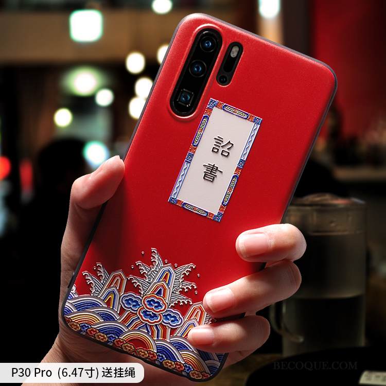 Kuori Huawei P30 Pro Laukut Pesty Suede Net Red, Kotelo Huawei P30 Pro Suojaus Tide-brändi Rakastunut