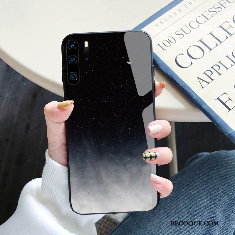 Kuori Huawei P30 Pro Laukut Tuuli Puhelimen Kuoret, Kotelo Huawei P30 Pro Luova Persoonallisuus Vaalean