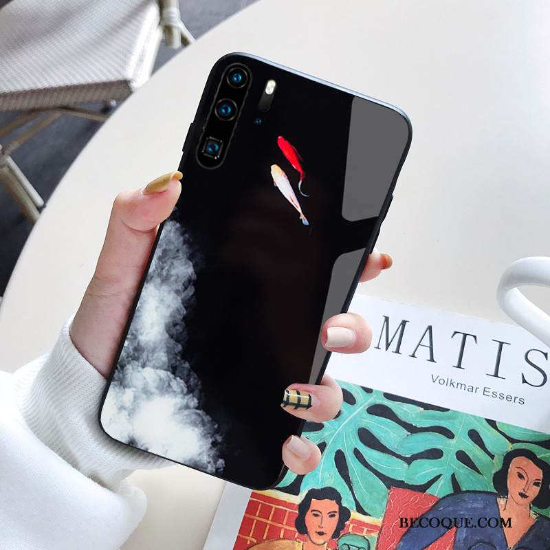 Kuori Huawei P30 Pro Laukut Tuuli Puhelimen Kuoret, Kotelo Huawei P30 Pro Luova Persoonallisuus Vaalean