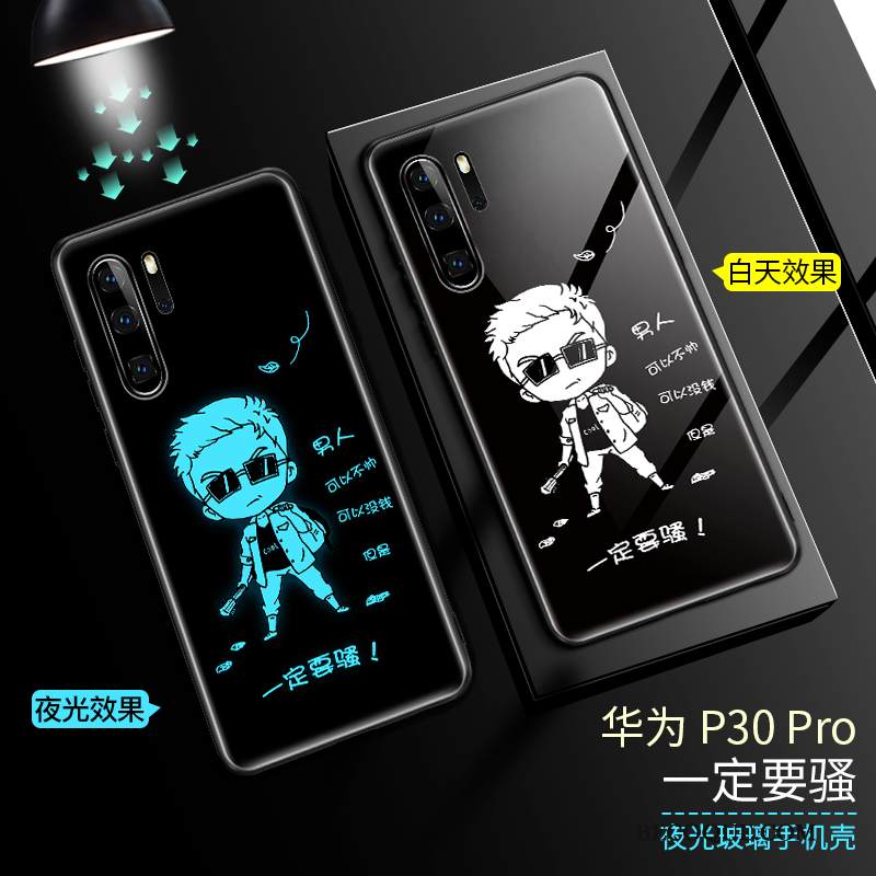 Kuori Huawei P30 Pro Laukut Valkoinen Kirkas, Kotelo Huawei P30 Pro Suojaus Tide-brändi Puhelimen Kuoret