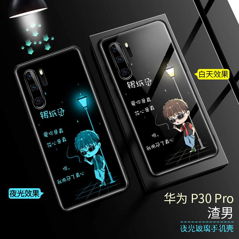 Kuori Huawei P30 Pro Laukut Valkoinen Kirkas, Kotelo Huawei P30 Pro Suojaus Tide-brändi Puhelimen Kuoret