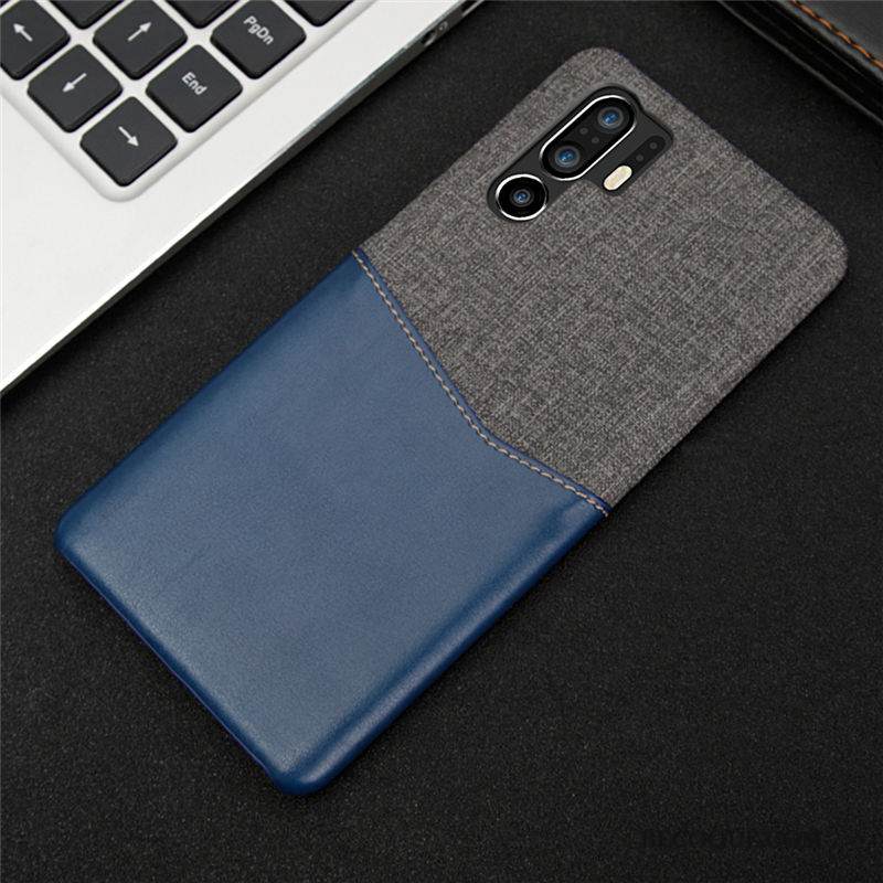 Kuori Huawei P30 Pro Nahka Ylellisyys Puhelimen Kuoret, Kotelo Huawei P30 Pro Suojaus Kukkakuvio Murtumaton