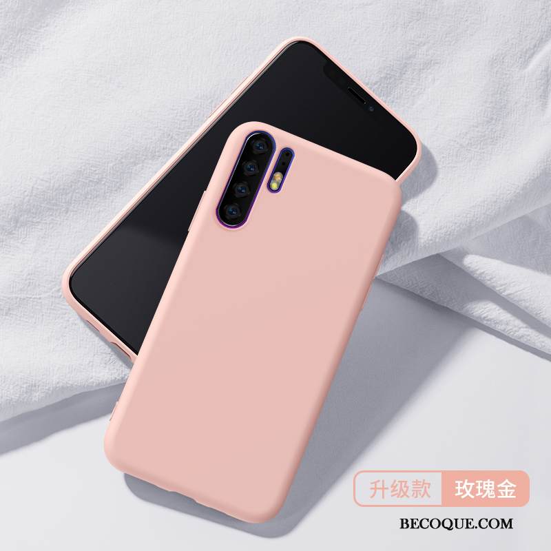 Kuori Huawei P30 Pro Silikoni Puhelimen Kuoret Musta, Kotelo Huawei P30 Pro Pehmeä Neste