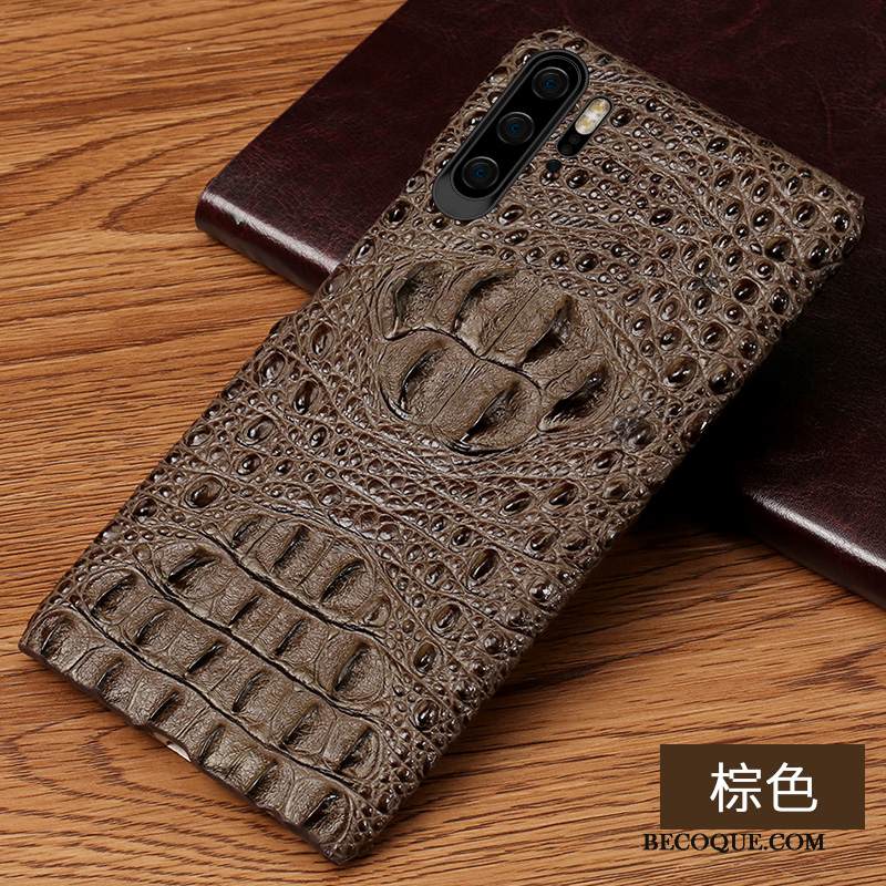 Kuori Huawei P30 Pro Suojaus Krokotiili Kukkakuvio, Kotelo Huawei P30 Pro Luova Säteilevä Tyylikäs