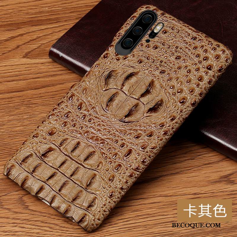 Kuori Huawei P30 Pro Suojaus Krokotiili Kukkakuvio, Kotelo Huawei P30 Pro Luova Säteilevä Tyylikäs