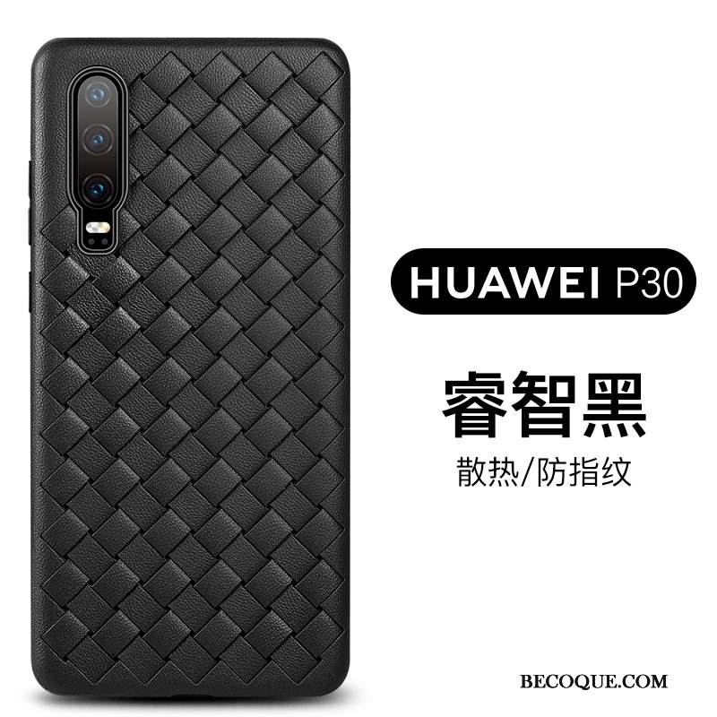 Kuori Huawei P30 Silikoni Kukkakuvio Murtumaton, Kotelo Huawei P30 Nahka Puhelimen Kuoret Liiketoiminta