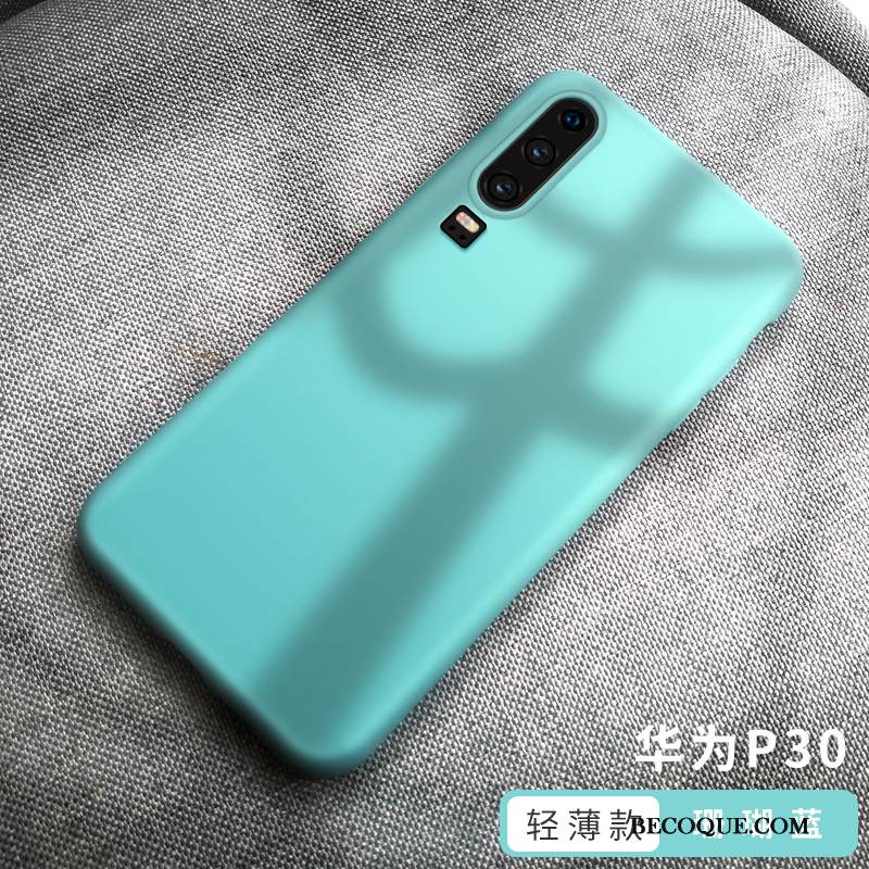 Kuori Huawei P30 Silikoni Punainen Uusi, Kotelo Huawei P30 Pehmeä Neste Tide-brändi Puhelimen Kuoret