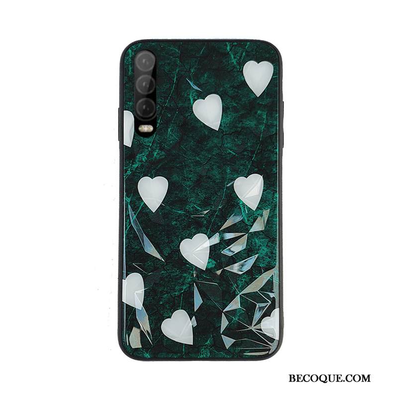 Kuori Huawei P30 Silikoni Rakkaus Murtumaton, Kotelo Huawei P30 Suojaus Net Red Persoonallisuus