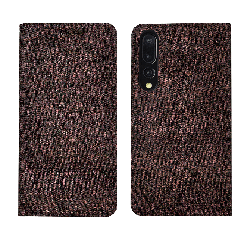 Kuori Huawei P30 Silikoni Sininen Pellava, Kotelo Huawei P30 Kuoret Murtumaton Puhelimen Kuoret