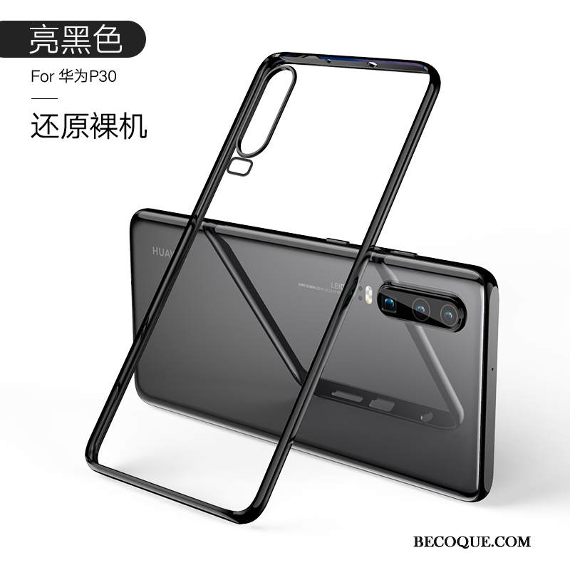 Kuori Huawei P30 Silikoni Ultra Puhelimen Kuoret, Kotelo Huawei P30 Pehmeä Neste Murtumaton Ohut