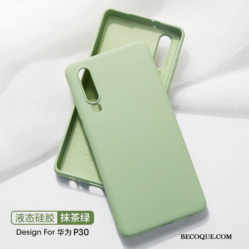 Kuori Huawei P30 Silikoni Valo Murtumaton, Kotelo Huawei P30 Puhelimen Kuoret Keltainen