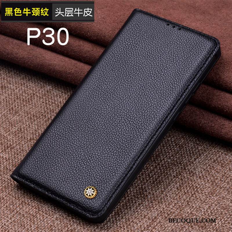 Kuori Huawei P30 Suojaus Musta Persoonallisuus, Kotelo Huawei P30 Luova Horrostila Murtumaton