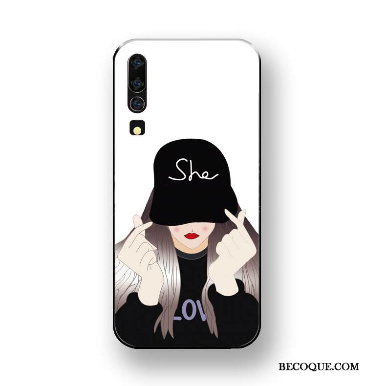 Kuori Huawei P30 Suojaus Musta Puhelimen Kuoret, Kotelo Huawei P30 Pehmeä Neste