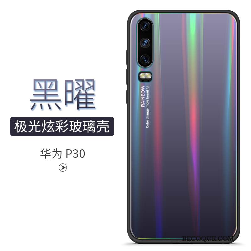 Kuori Huawei P30 Suojaus Ylellisyys Murtumaton, Kotelo Huawei P30 Laukut Kaltevuus Ultra