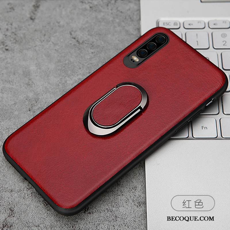 Kuori Huawei P30 Ylellisyys Ylellisyys Tide-brändi, Kotelo Huawei P30 Nahka Lehmä Tyylikäs