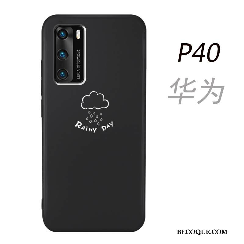 Kuori Huawei P40 Laukut Net Red Ripustettavat Koristeet, Kotelo Huawei P40 Suojaus Trendi Musta