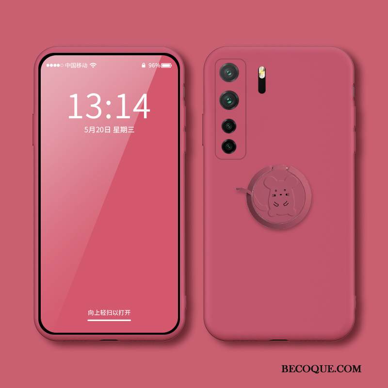 Kuori Huawei P40 Lite 5g Laukut Jauhe Kiinteä Väri, Kotelo Huawei P40 Lite 5g Tuki Puhelimen Kuoret Murtumaton