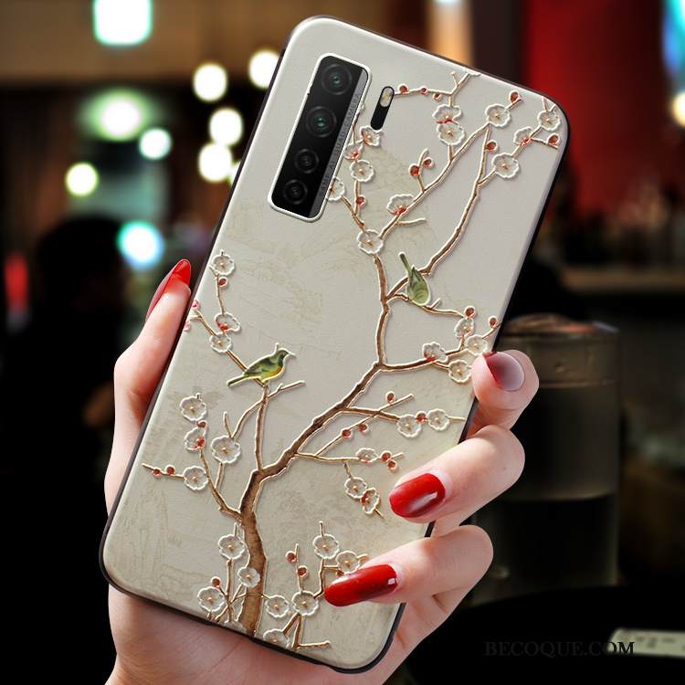 Kuori Huawei P40 Lite 5g Pehmeä Neste Murtumaton Net Red, Kotelo Huawei P40 Lite 5g Laukut Ultra Tuuli