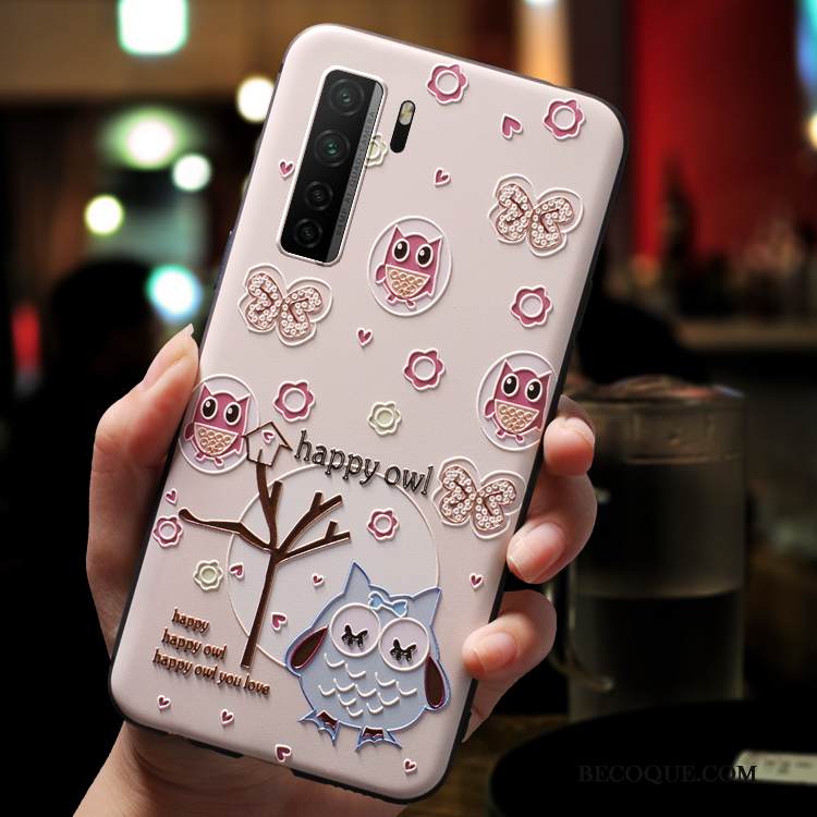 Kuori Huawei P40 Lite 5g Sarjakuva Ultra Ripustettavat Koristeet, Kotelo Huawei P40 Lite 5g Silikoni Sininen Ihana