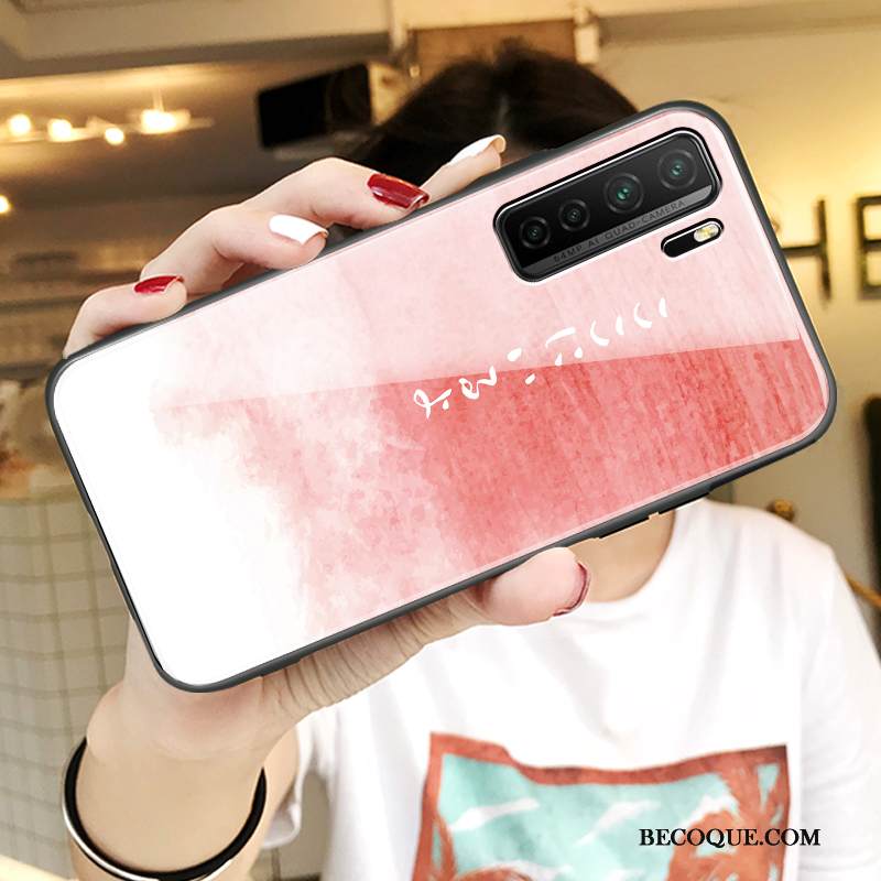 Kuori Huawei P40 Lite 5g Silikoni Ihana Lasi, Kotelo Huawei P40 Lite 5g Sarjakuva Ultra Puhelimen Kuoret