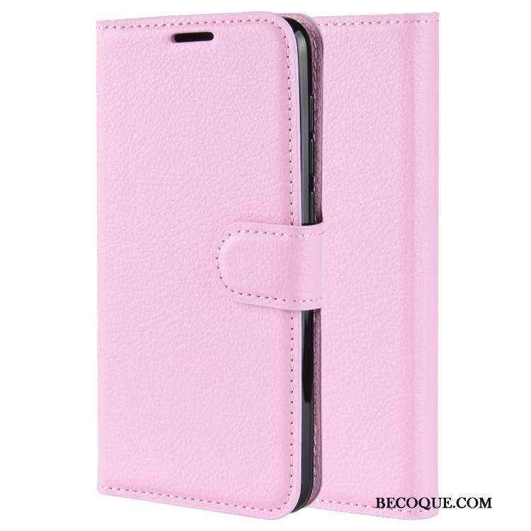 Kuori Huawei P40 Lite E Nahka Liukumaton Puhelimen Kuoret, Kotelo Huawei P40 Lite E Kuoret Pesty Suede Musta