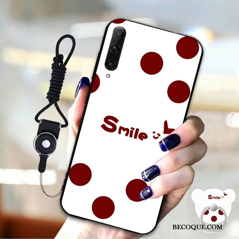 Kuori Huawei P40 Lite E Pehmeä Neste Silmukka Murtumaton, Kotelo Huawei P40 Lite E Suojaus Ripustettavat Koristeet Sininen