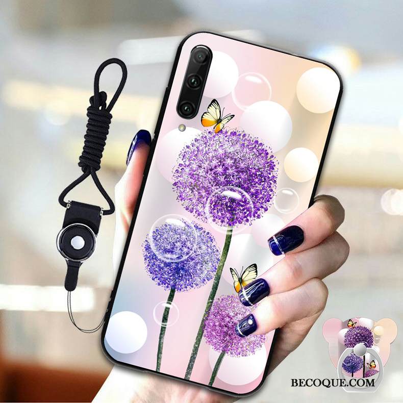 Kuori Huawei P40 Lite E Pehmeä Neste Silmukka Murtumaton, Kotelo Huawei P40 Lite E Suojaus Ripustettavat Koristeet Sininen