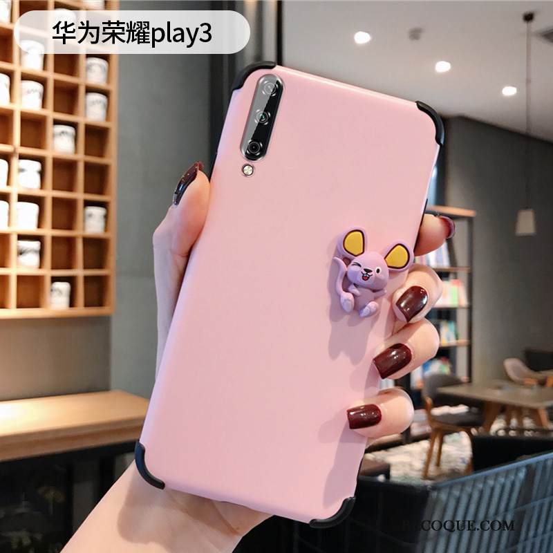 Kuori Huawei P40 Lite E Silikoni Net Red Yksinkertainen, Kotelo Huawei P40 Lite E Sarjakuva Pesty Suede Ohut