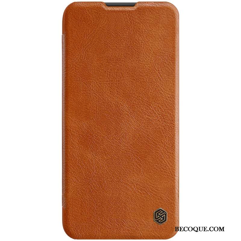 Kuori Huawei P40 Lite Nahka Musta Puhelimen Kuoret, Kotelo Huawei P40 Lite Suojaus