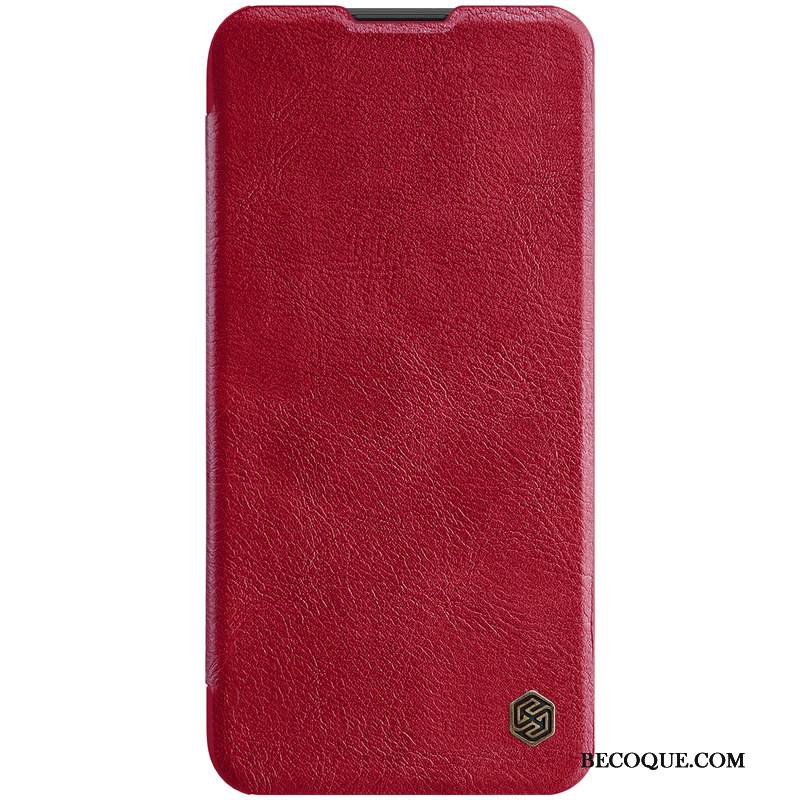 Kuori Huawei P40 Lite Nahka Musta Puhelimen Kuoret, Kotelo Huawei P40 Lite Suojaus