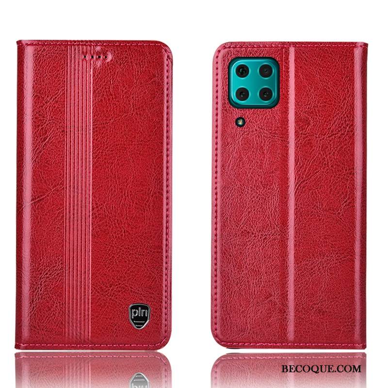 Kuori Huawei P40 Lite Nahka Puhelimen Kuoret, Kotelo Huawei P40 Lite Suojaus