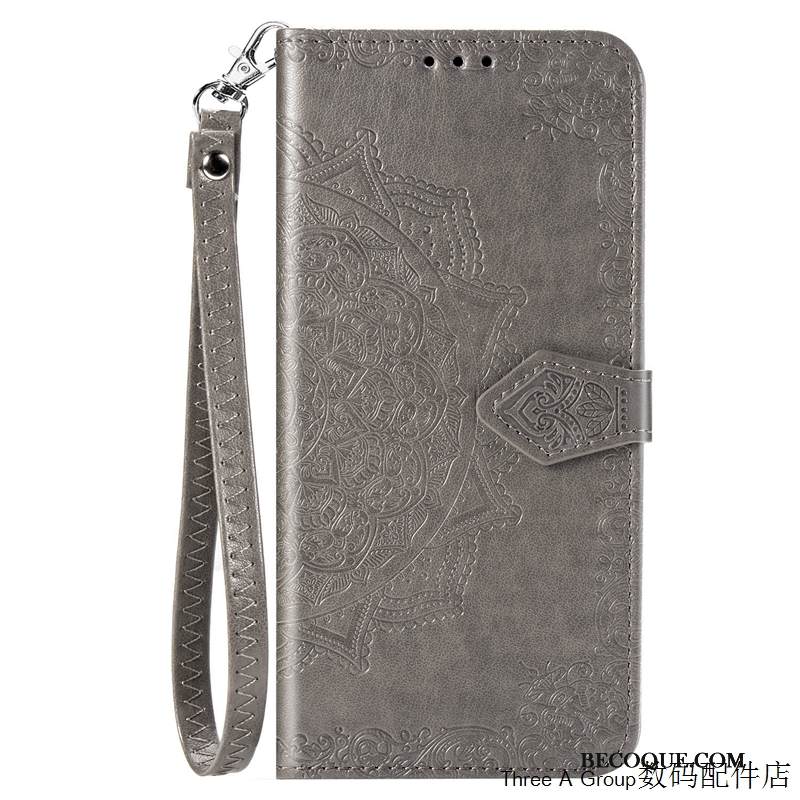 Kuori Huawei P40 Lite Nahka Puhelimen Kuoret Ripustettavat Koristeet, Kotelo Huawei P40 Lite Kuoret Murtumaton Musta