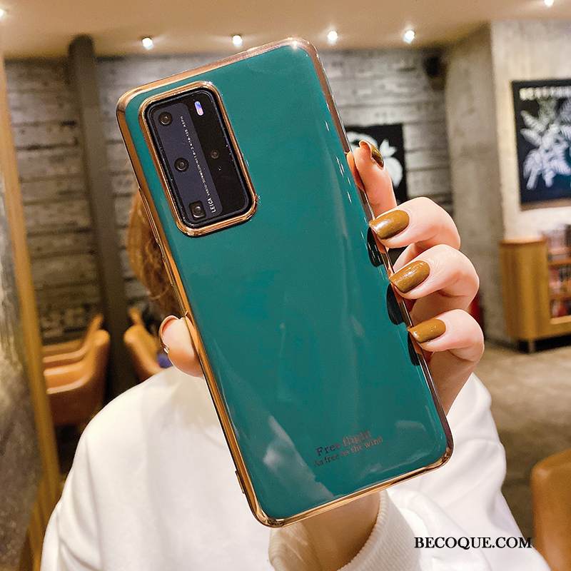 Kuori Huawei P40 Pro Laukut Net Red Murtumaton, Kotelo Huawei P40 Pro Suojaus Puhelimen Kuoret Ultra