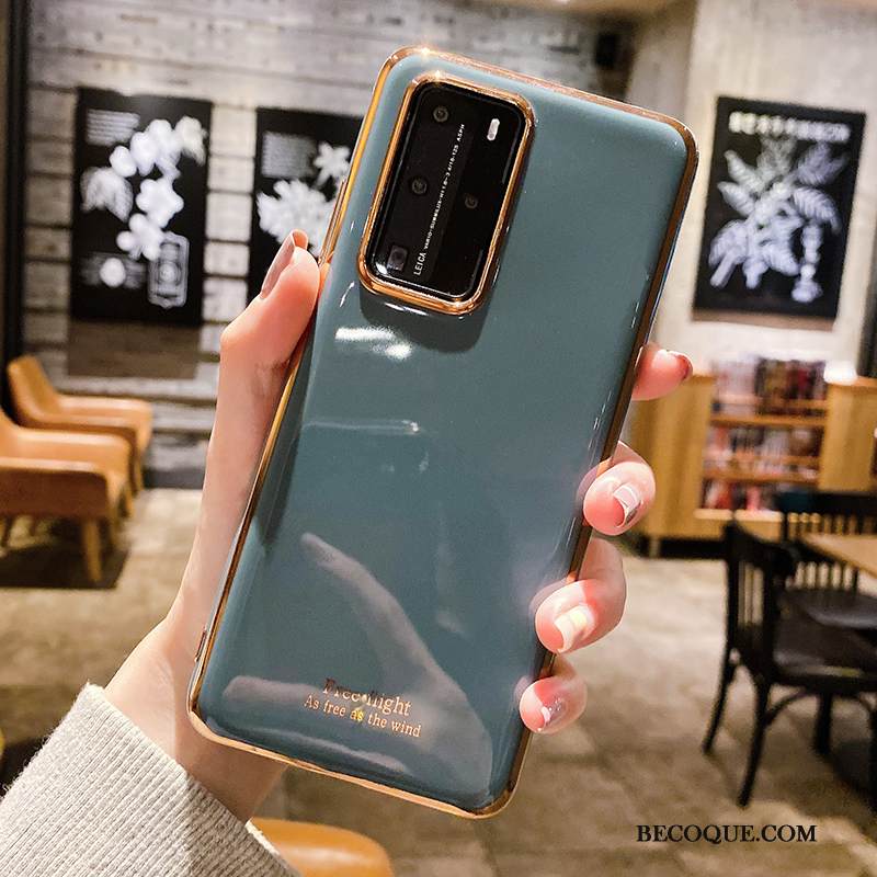 Kuori Huawei P40 Pro Laukut Net Red Murtumaton, Kotelo Huawei P40 Pro Suojaus Puhelimen Kuoret Ultra