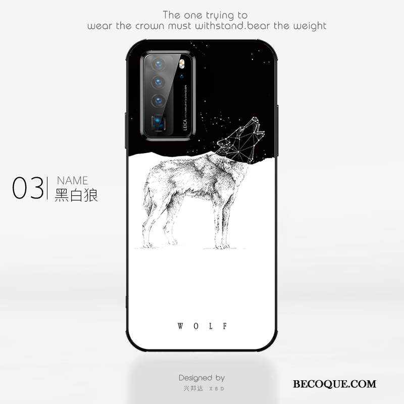 Kuori Huawei P40 Pro Laukut Puhelimen Kuoret Persoonallisuus, Kotelo Huawei P40 Pro Luova Lasi Uusi