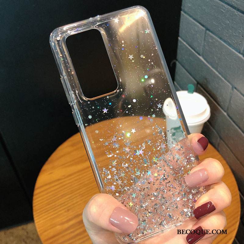 Kuori Huawei P40 Pro Laukut Puhelimen Kuoret Suupaltti, Kotelo Huawei P40 Pro Pehmeä Neste Läpinäkyvä Murtumaton