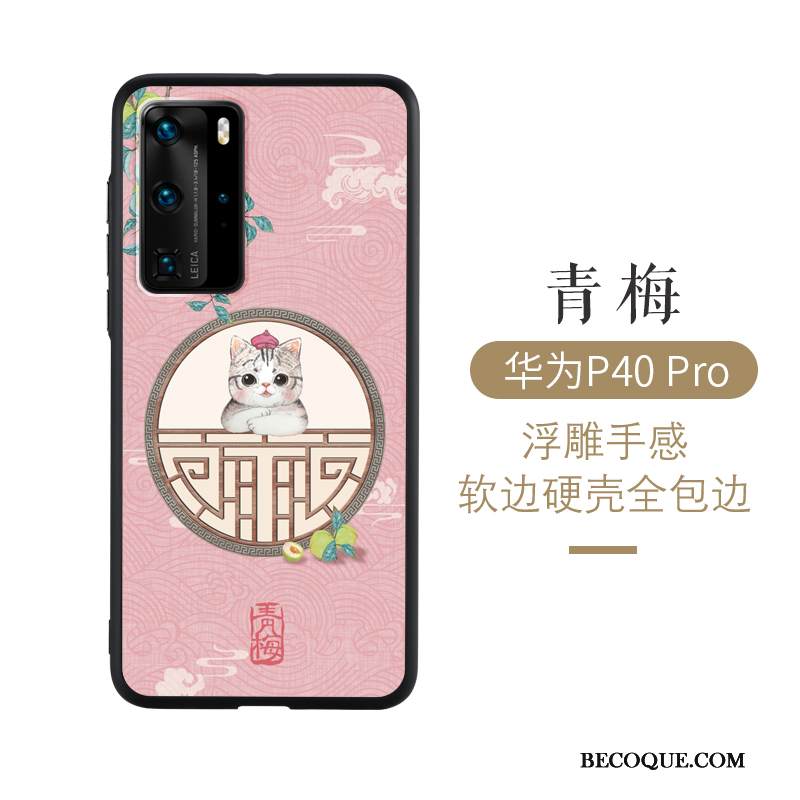 Kuori Huawei P40 Pro Luova Jauhe Puhelimen Kuoret, Kotelo Huawei P40 Pro Laukut Persoonallisuus Rakastunut