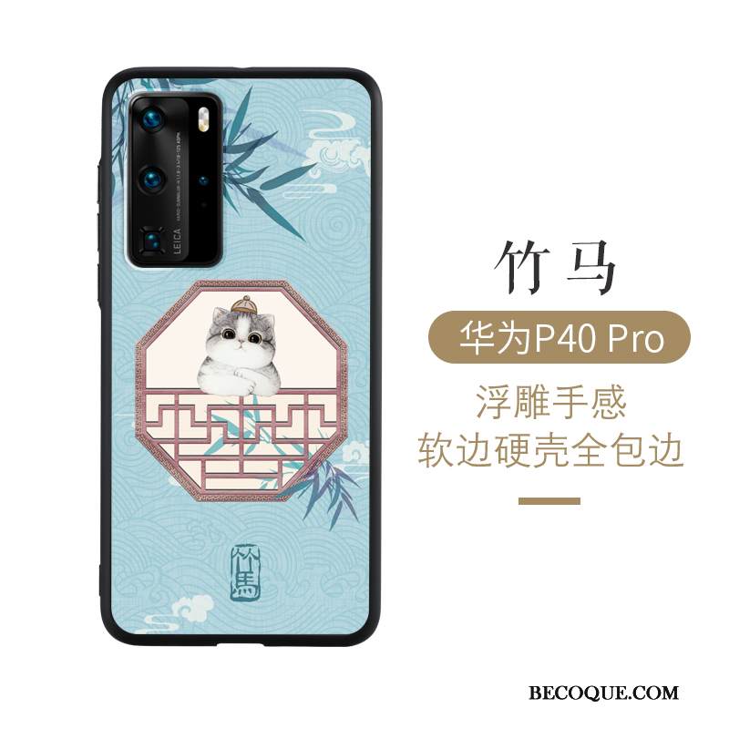 Kuori Huawei P40 Pro Luova Jauhe Puhelimen Kuoret, Kotelo Huawei P40 Pro Laukut Persoonallisuus Rakastunut