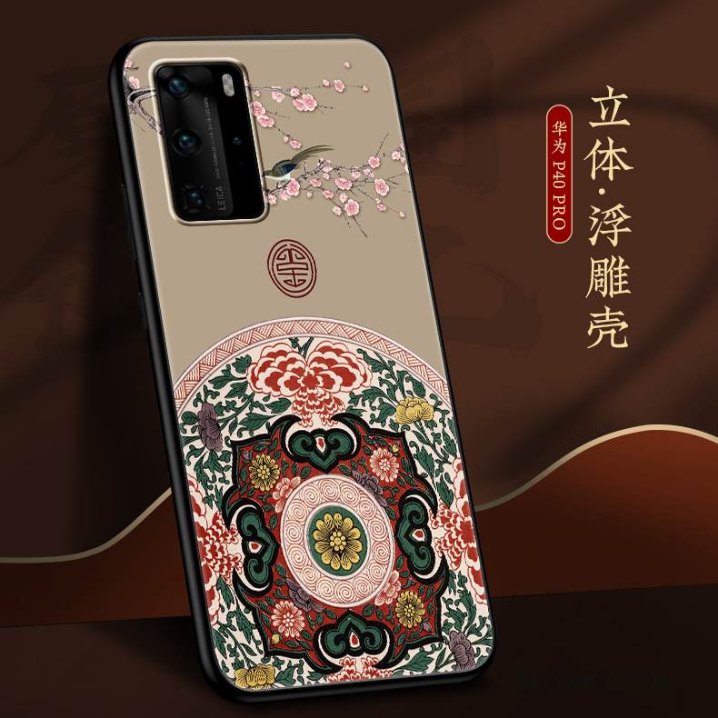 Kuori Huawei P40 Pro Luova Tuuli Pesty Suede, Kotelo Huawei P40 Pro Laukut Net Red Puhelimen Kuoret