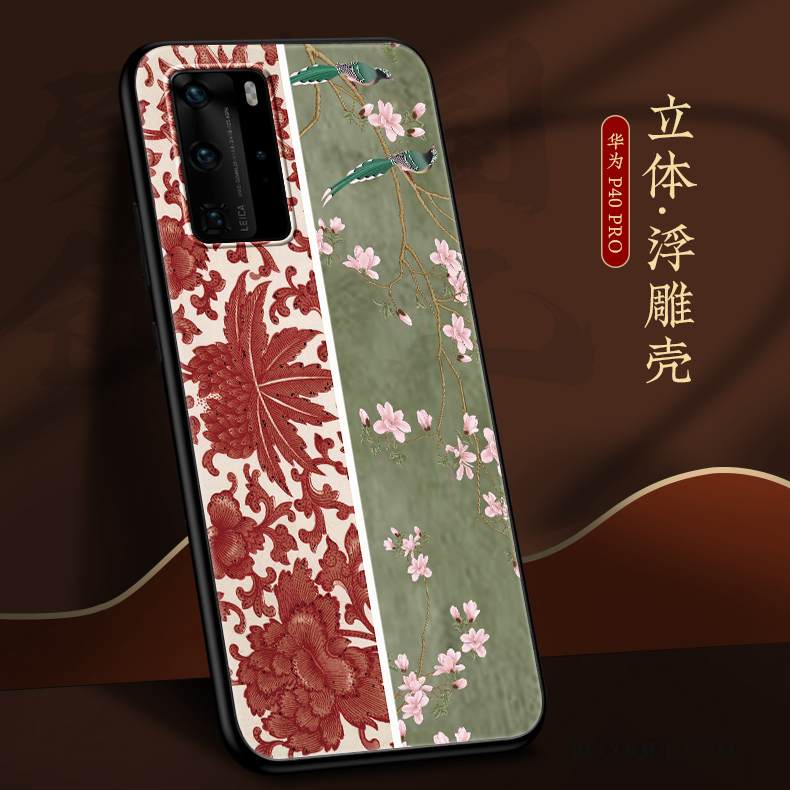 Kuori Huawei P40 Pro Luova Tuuli Pesty Suede, Kotelo Huawei P40 Pro Laukut Net Red Puhelimen Kuoret