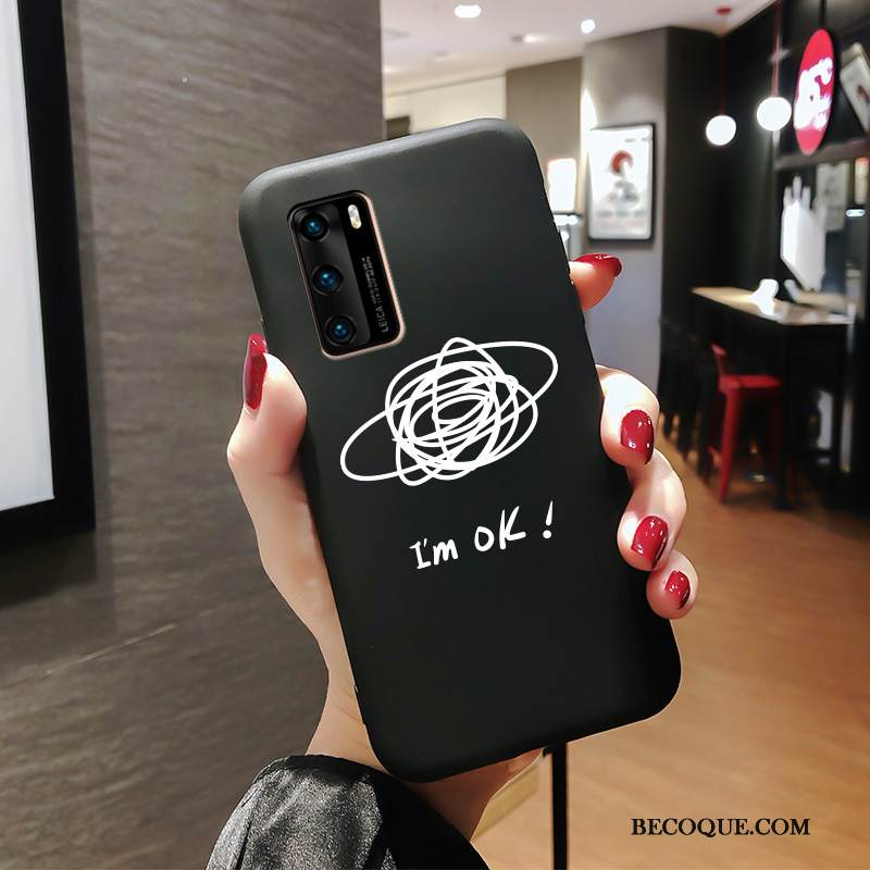 Kuori Huawei P40 Tila Yksinkertainen Kevyt, Kotelo Huawei P40 Laukut Murtumaton Persoonallisuus