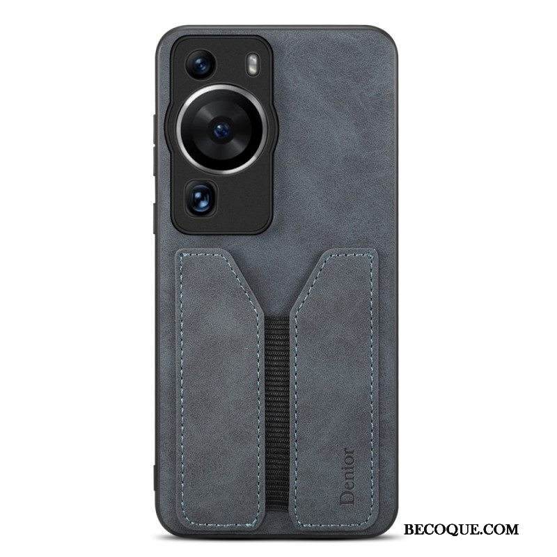 Kuori Huawei P60 Pro Denior Elastinen Korttikotelo